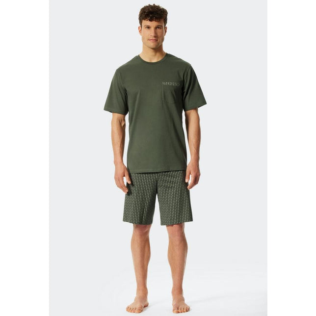 Schiesser Heren Pyjama set kort 176816 - Jambelles