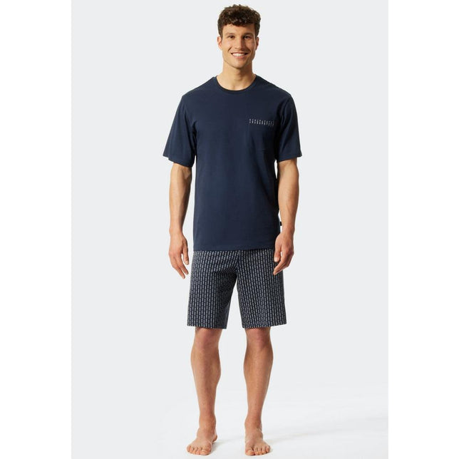 Schiesser Heren Pyjama set kort 176816 - Jambelles