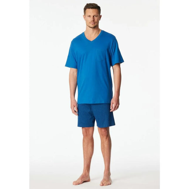 Schiesser Heren Pyjama set Kort 181153 - Jambelles