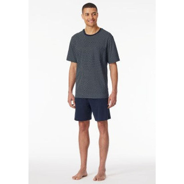 Schiesser Heren Pyjama set Kort 182195 - Jambelles