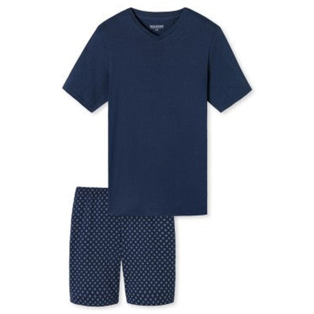 Schiesser Heren Pyjama set Kort 182200 - Jambelles
