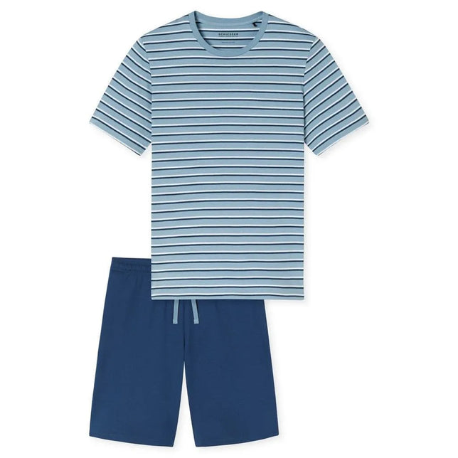 Schiesser Heren Pyjama set Kort 183592 - Jambelles