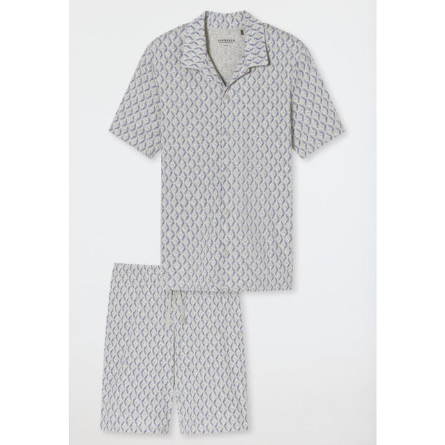 Schiesser Heren Pyjama set kurz 181177 - Jambelles