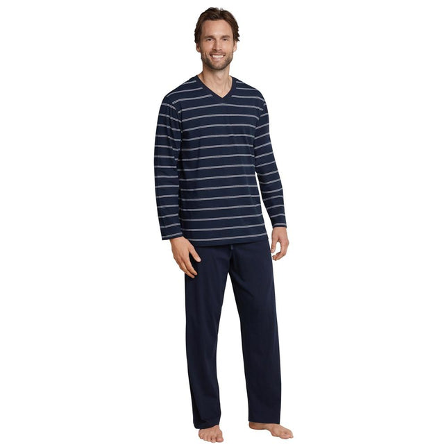 Schiesser Heren Pyjama set lang 159622 - Jambelles