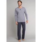Schiesser Heren Pyjama set lang 159630 - Jambelles
