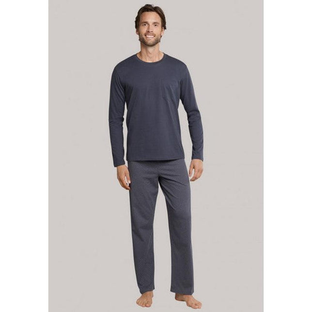 Schiesser Heren Pyjama set lang 159633 - Jambelles