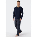 Schiesser Heren Pyjama set lang 159633 - Jambelles