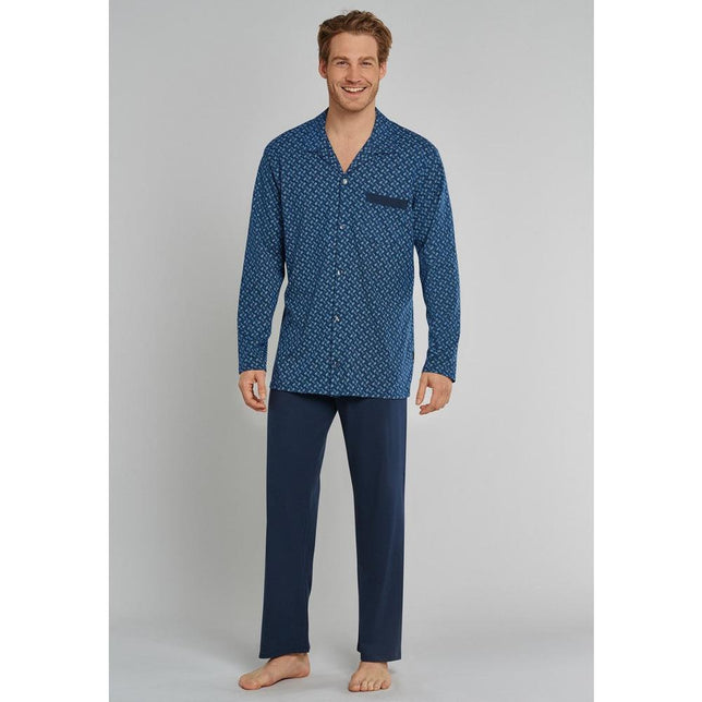 Schiesser Heren Pyjama set Lang 171423 - Jambelles