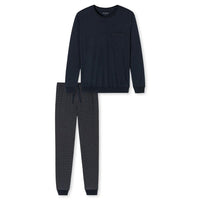 Schiesser Heren Pyjama set lang 171427 - Jambelles