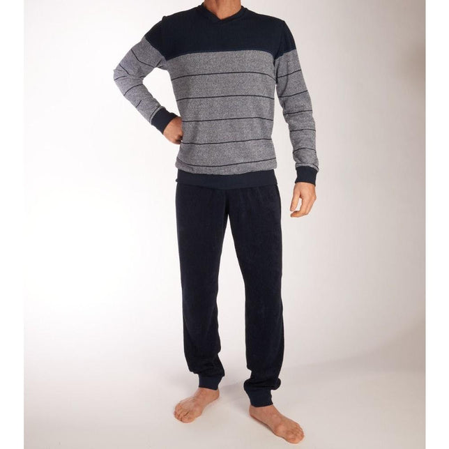 Schiesser Heren Pyjama set lang 171827 - Jambelles