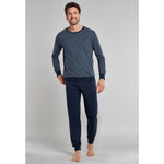 Schiesser Heren Pyjama set lang 171967 - Jambelles