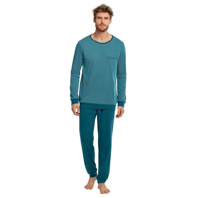 Schiesser Heren Pyjama set lang 173866 - Jambelles