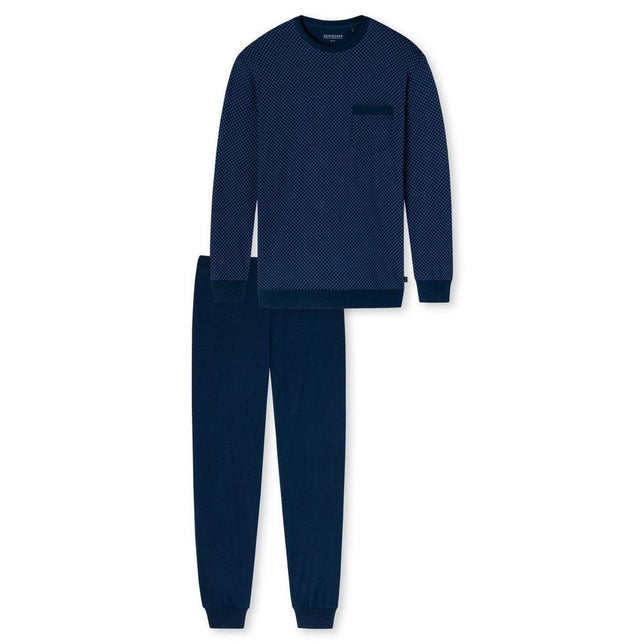 Schiesser Heren Pyjama set lang 175675 - Jambelles