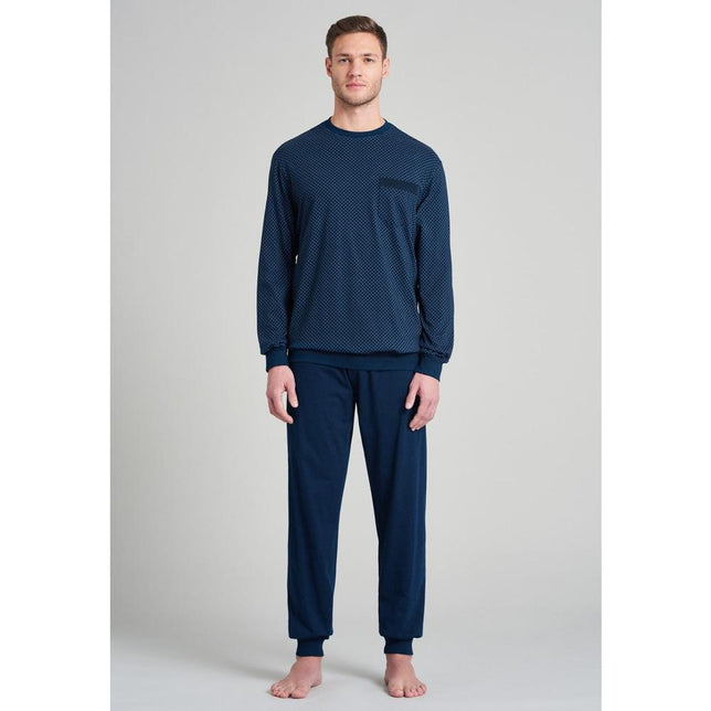 Schiesser Heren Pyjama set lang 175675 - Jambelles