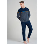 Schiesser Heren Pyjama set lang 175694 - Jambelles