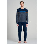 Schiesser Heren Pyjama set lang 175694 - Jambelles