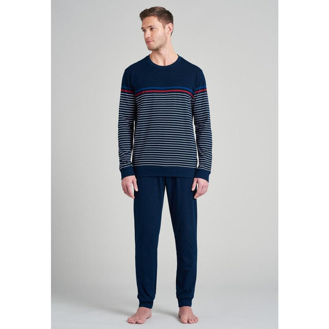Schiesser Heren Pyjama set lang 175694 - Jambelles