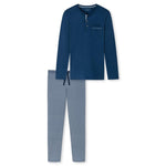 Schiesser Heren Pyjama set lang 176684 - Jambelles