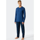 Schiesser Heren Pyjama set lang 176689 - Jambelles