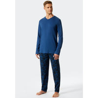 Schiesser Heren Pyjama set lang 176689 - Jambelles