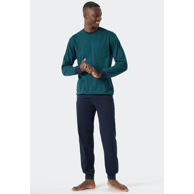 Schiesser Heren Pyjama set lang 178094 - Jambelles