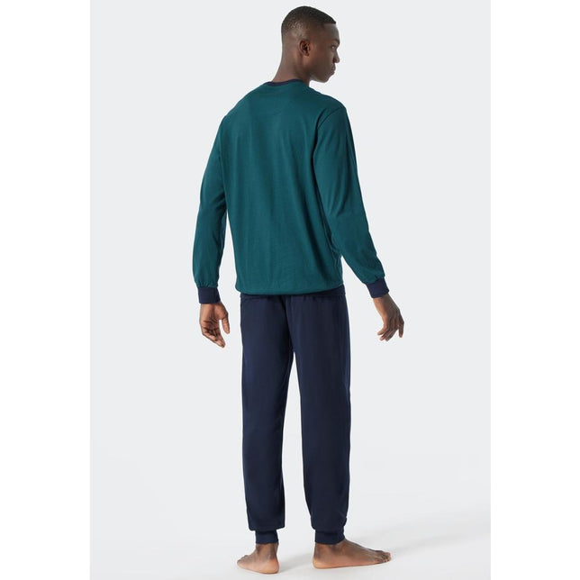 Schiesser Heren Pyjama set lang 178094 - Jambelles