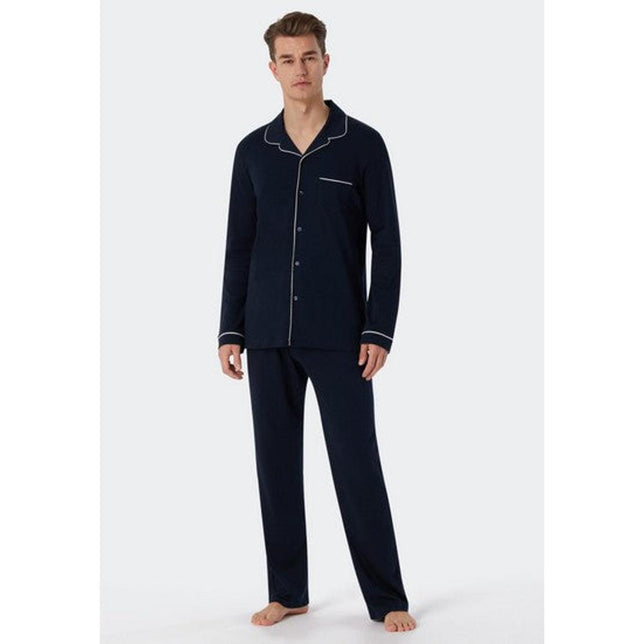Schiesser Heren Pyjama set Lang 179296 - Jambelles