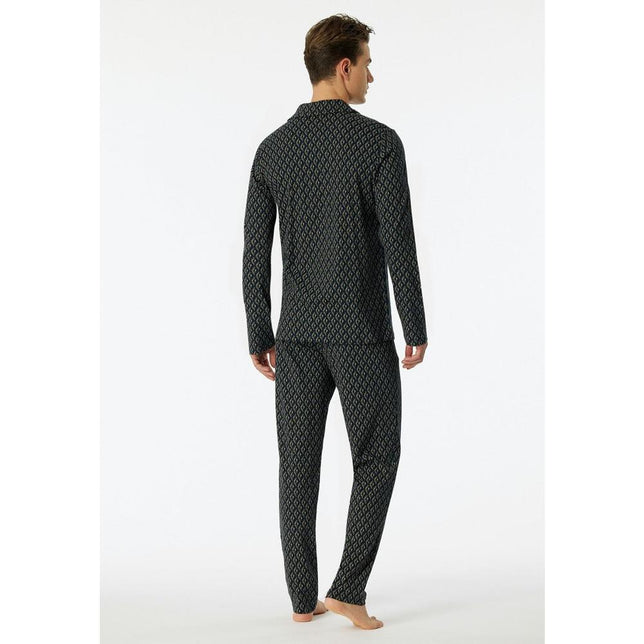 Schiesser Heren Pyjama set lang 181176 - Jambelles