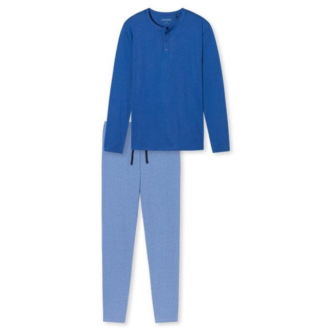 Schiesser Heren Pyjama set Long 179103 - Jambelles