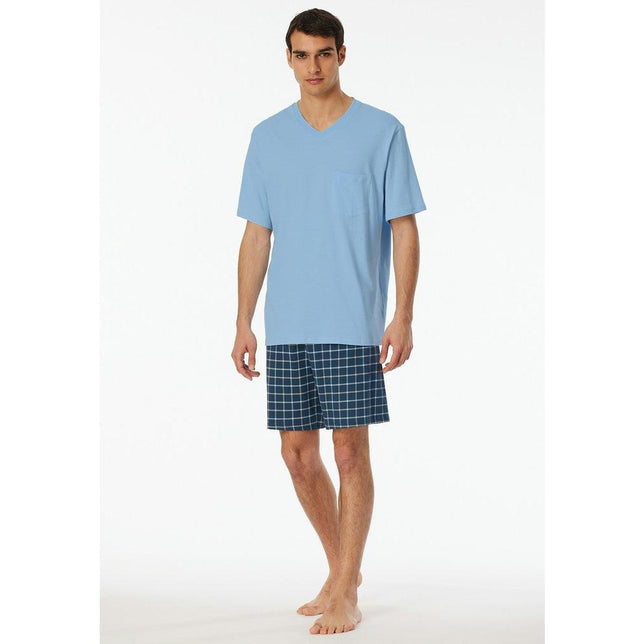 Schiesser Heren Pyjama set Schlafanzug kurz 181153 - Jambelles