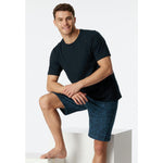 Schiesser Heren Pyjama set Schlafanzug kurz 181157 - Jambelles