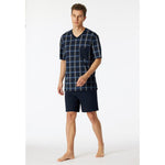 Schiesser Heren Pyjama set Schlafanzug kurz 181161 - Jambelles