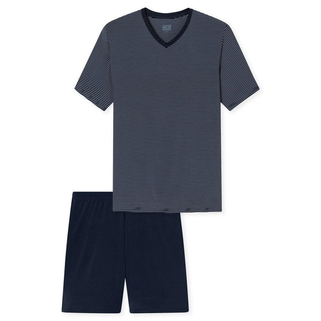 Schiesser Heren Pyjama set Schlafanzug kurz 181178 - Jambelles
