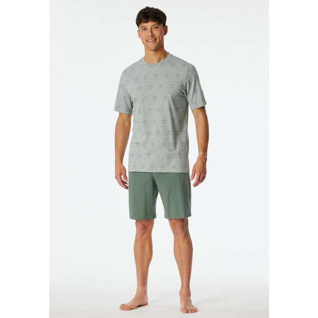 Schiesser Heren Pyjama set Schlafanzug kurz 182608 - Jambelles