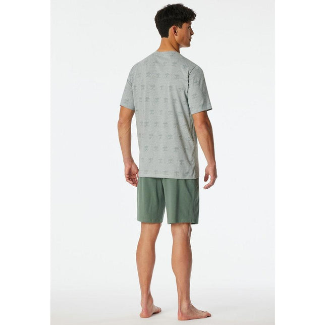 Schiesser Heren Pyjama set Schlafanzug kurz 182608 - Jambelles