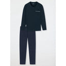 Schiesser Heren Pyjama set Schlafanzug lang 179107 - Jambelles