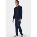 Schiesser Heren Pyjama set Schlafanzug lang 179107 - Jambelles