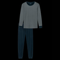 Schiesser Heren Pyjama set Schlafanzug lang 179120 - Jambelles