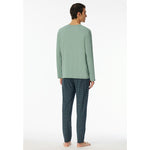 Schiesser Heren Pyjama set Schlafanzug lang 180249 - Jambelles