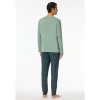 Schiesser Heren Pyjama set Schlafanzug lang 180249 - Jambelles