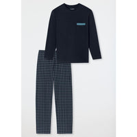 Schiesser Heren Pyjama set Schlafanzug lang 180262 - Jambelles
