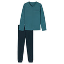 Schiesser Heren Pyjama set Schlafanzug lang 180843 - Jambelles