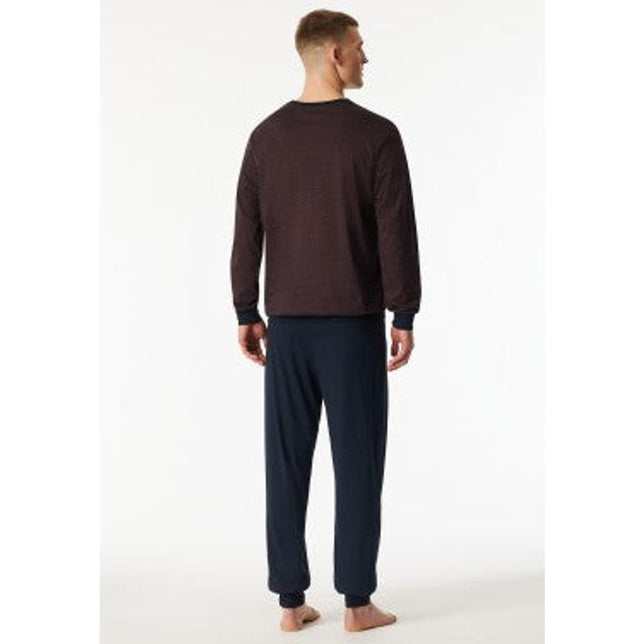 Schiesser Heren Pyjama set Schlafanzug lang 181156 - Jambelles