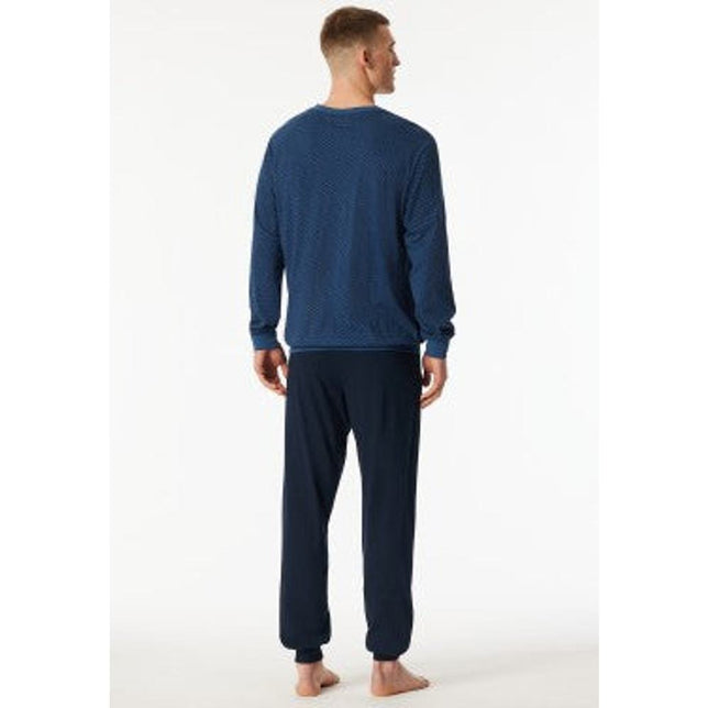 Schiesser Heren Pyjama set Schlafanzug lang 181156 - Jambelles