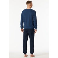 Schiesser Heren Pyjama set Schlafanzug lang 181156 - Jambelles