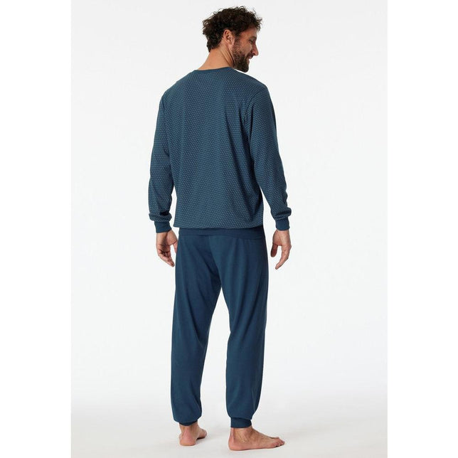 Schiesser Heren Pyjama set Schlafanzug lang 181156 - Jambelles