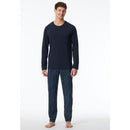 Schiesser Heren Pyjama set Schlafanzug lang 181181 - Jambelles
