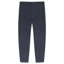 Donkerblauwe Schiesser herenpyjamabroek 181921 met elastische tailleband en lange, rechte pijpen - Jambelles
