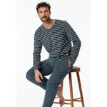 Schiesser Heren Pyjama set Schlafanzug lang 181926 - Jambelles