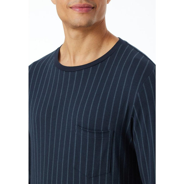 Schiesser Heren Pyjama set Schlafanzug lang 182025 - Jambelles